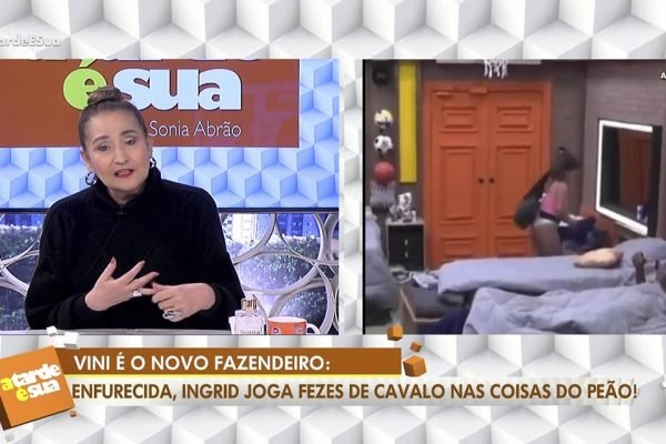 Sonia Abrão detona A Fazenda por "guerra de cocô"