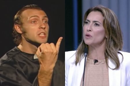 Debate da Globo vira Hermes & Renato com bate-boca de Soraya e Kelmon |  Metrópoles