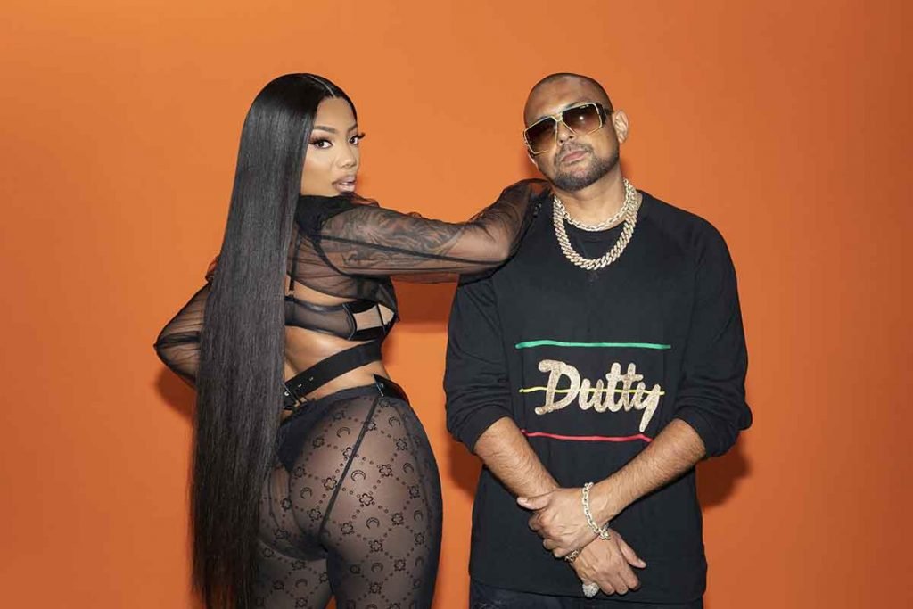Foto de Ludmilla e Sean Paul