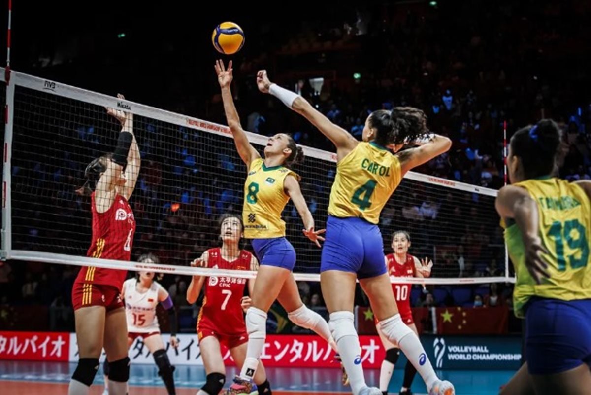Brasil x China vôlei feminino