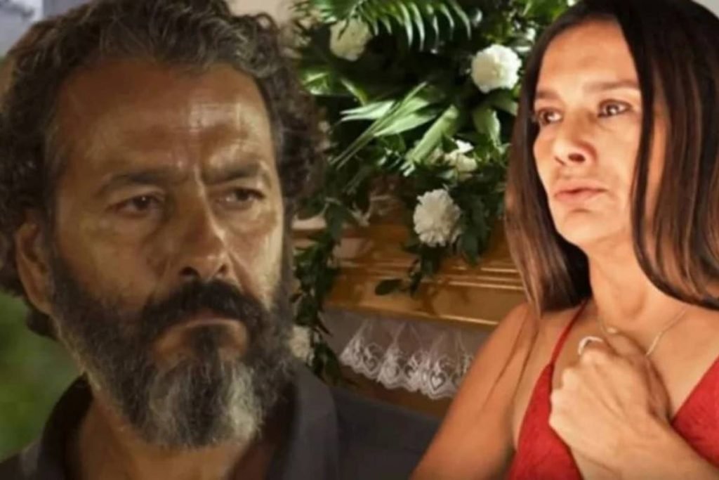 Foto colorida de Filó e José Leôncio em Pantanal- Metrópoles
