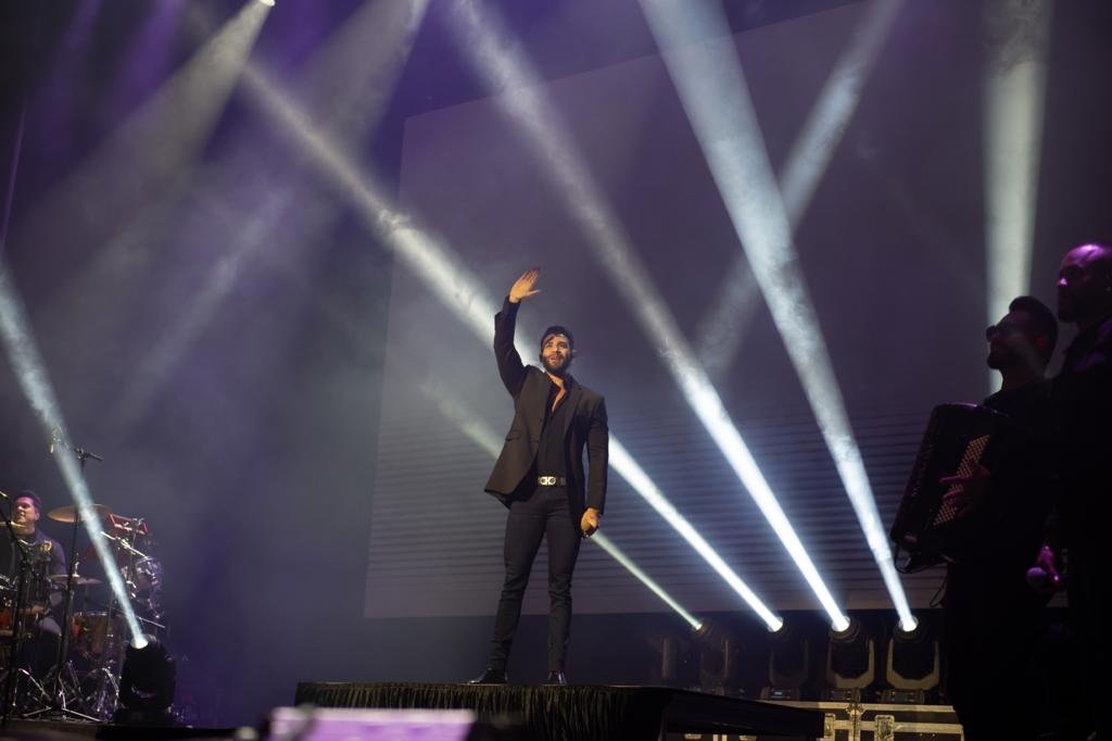Gusttavo Lima em Boston, Massachusetts (Foto: Sissi Rodrigues)
