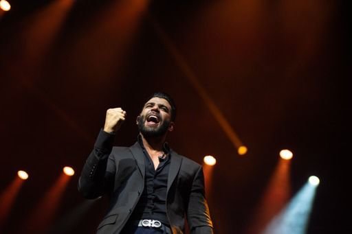 Gusttavo Lima em Boston, Massachusetts (Foto: Sissi Rodrigues)