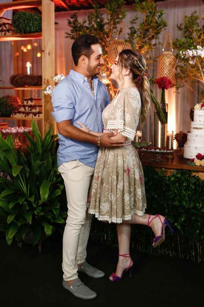 Foto de Barretto e Luísa Marconi