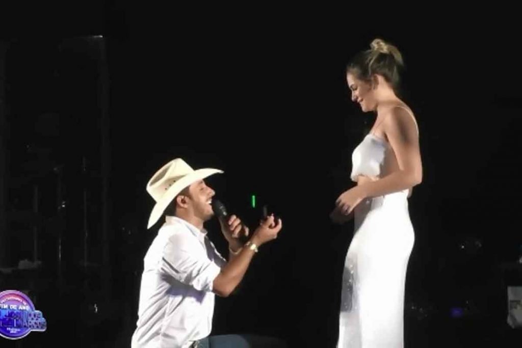 Foto de Barretto e Luísa Marconi