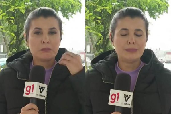 Repórter Nina Barbosa, da TV Tribuna (afiliada da Globo) chora ao vivo ao informar criança espancada pela mãe