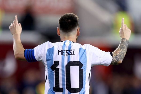 CAMISOLA  MESSI 10  ARGENTINA CAMPEÃO MUNDIAL 2022