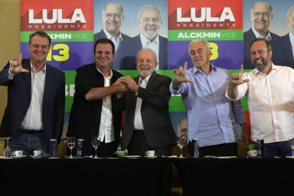 Eduardo Paes, Lula e Otto Alencar