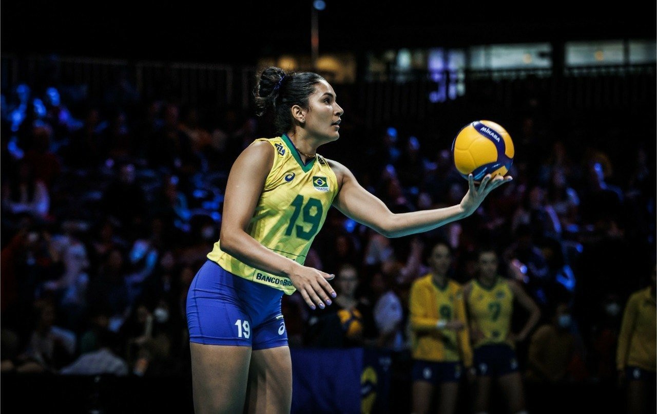 Brasil vence Bélgica de virada pelo Campeonato Mundial de Vôlei feminino -  Jogada - Diário do Nordeste