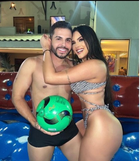 Emily Garcia and Babal Guimarães (Reproduction: Instagram)