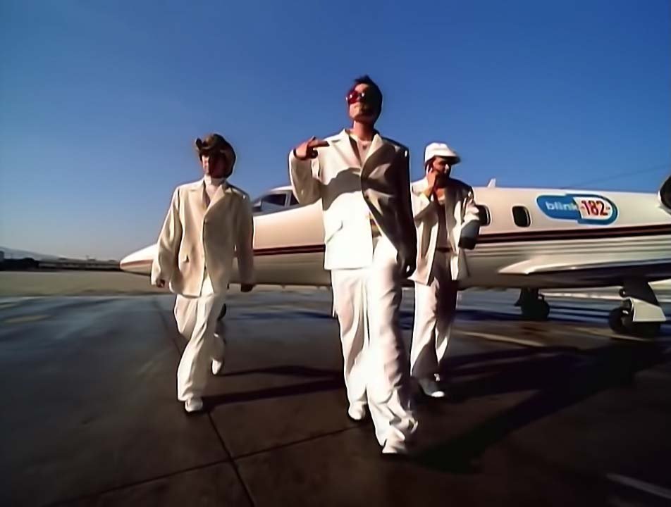 Blink-182 no clipe All The Small Things