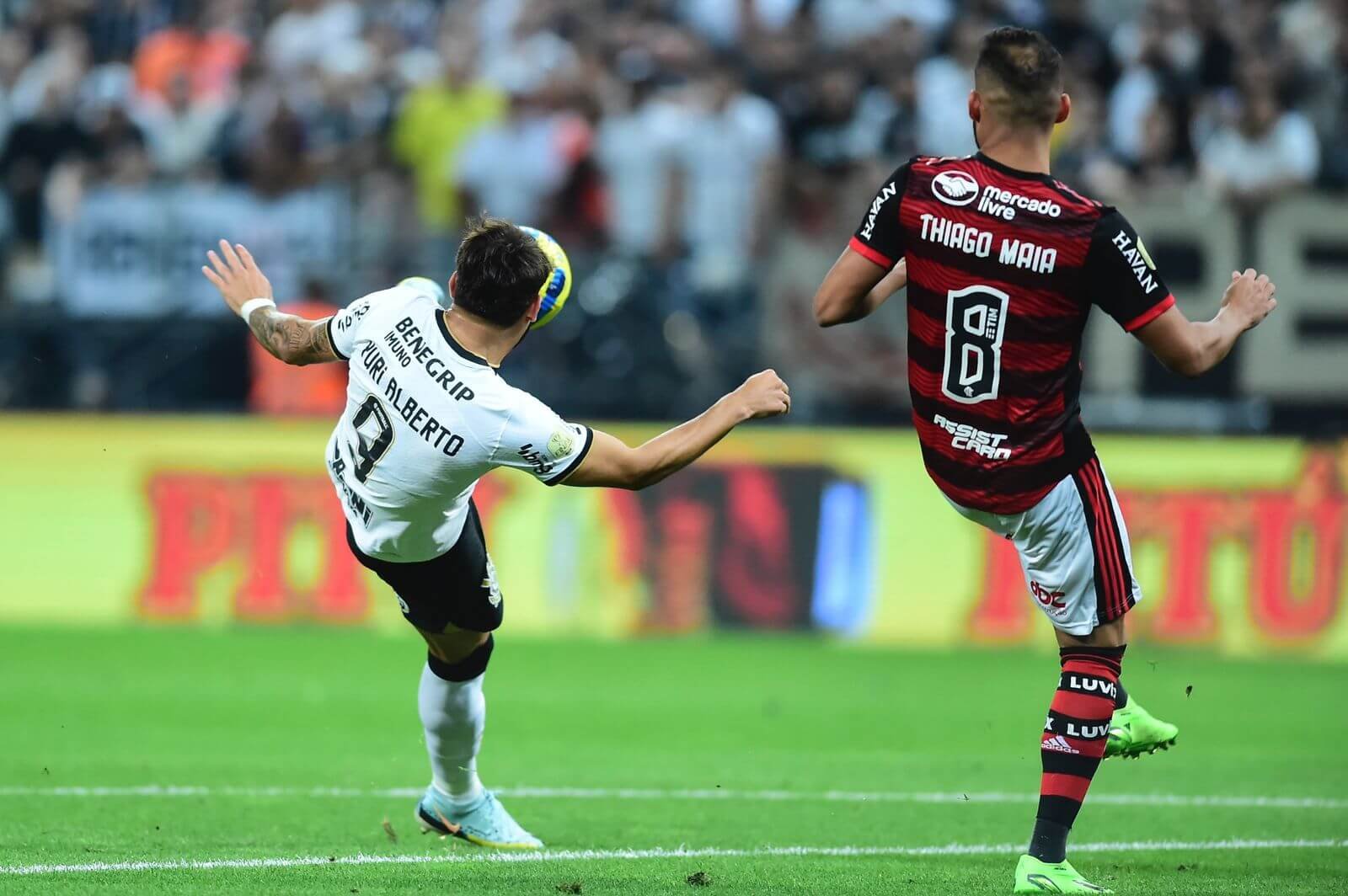 Jogo entre Corinthians e Flamengo termina em empate de 0 a 0