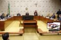 Ministros do STF durante julgamento