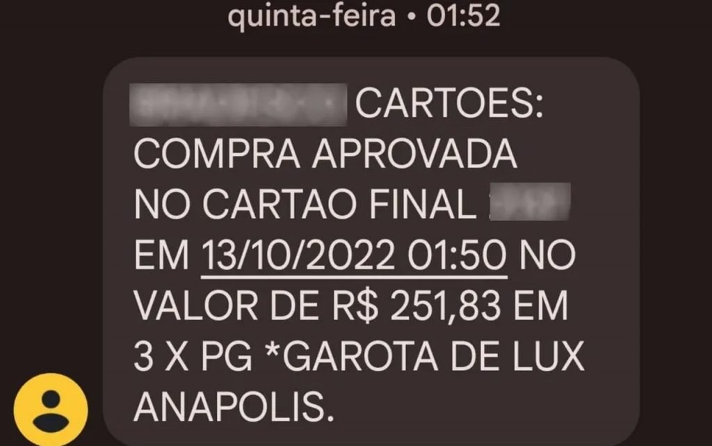 Biquíni, cartão clonado, Anápolis