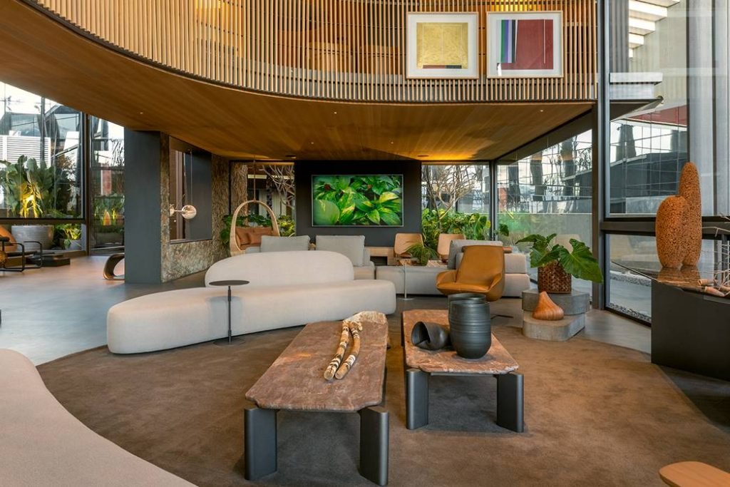 Foto de um espaço decorado e ambientado no CASACOR Brasília, maior evento de arquitetura das américas- Metrópoles
