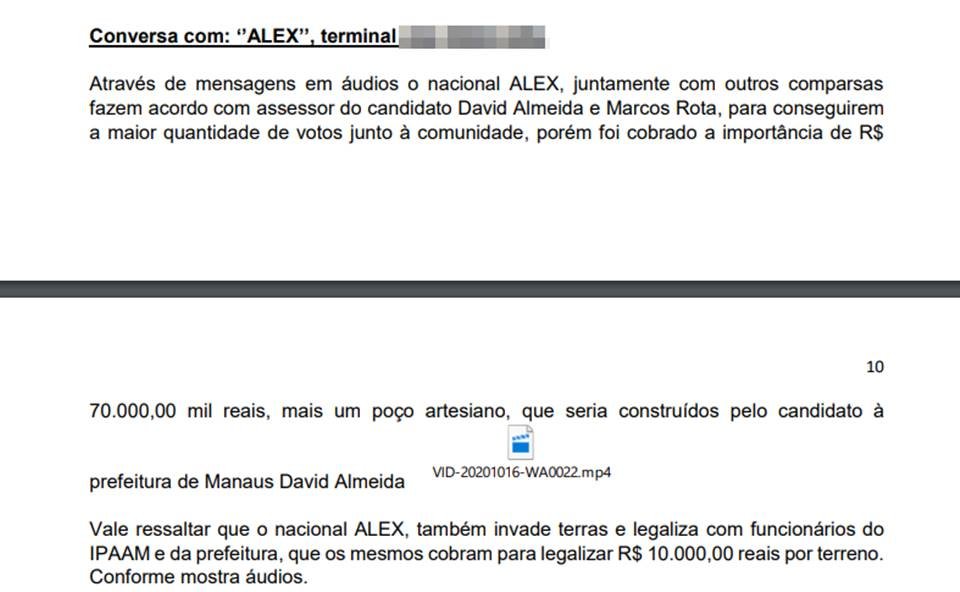 Print de relatório