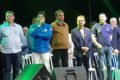 Jair Bolsonaro em encontro com evangélicos
