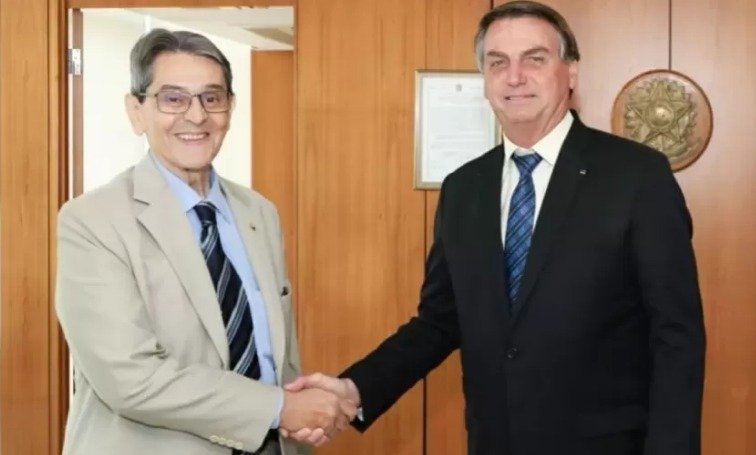 Bolsonaro e Roberto Jefferson