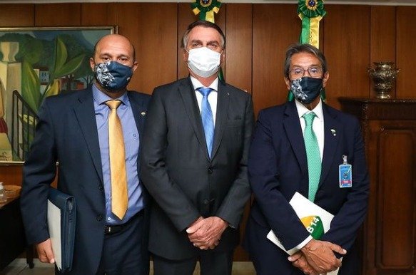 Bolsonaro e Roberto Jefferson