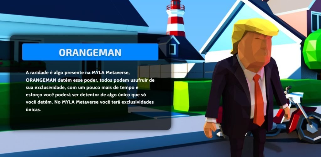 Personagem de metaverso cujo embaixador é Jair Renan Bolsonaro