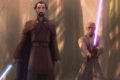 Conde Dookan e Mace Windu com sabres de luz na mão - Metrópoles