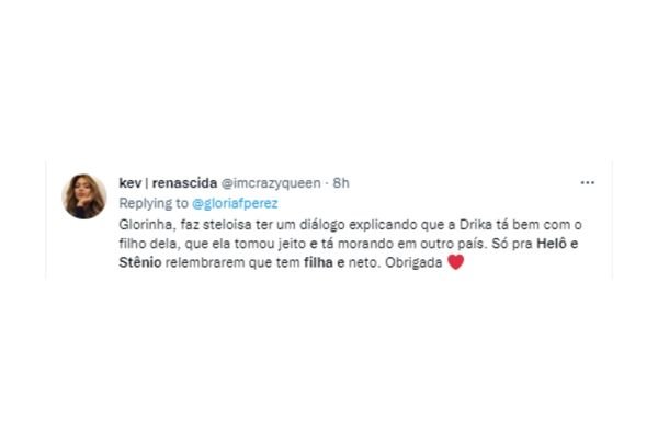 Tweets tuítes de internautas reagindo a Travessia