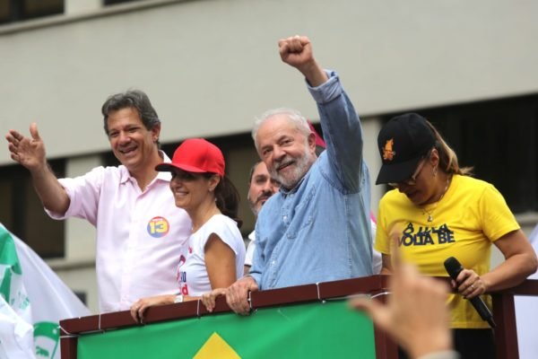 Lula, Haddad e Janja