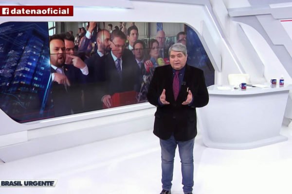José Luiz Datena critica discurso de Jair Bolsonaro - Metrópoles
