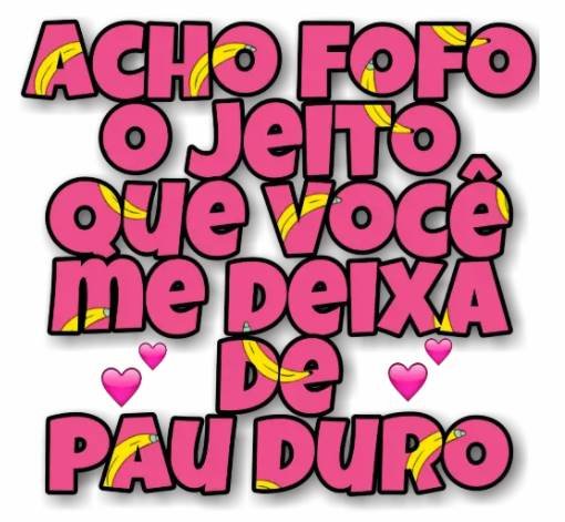 Figurinhas para chamar para transar