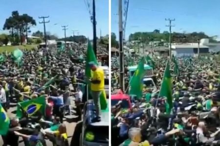 Saudação nazista em SC