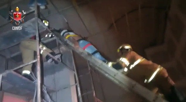 Homem Sofre Choque Elétrico E Outro Cai De Andaime Em Obra No Df Metrópoles 0988