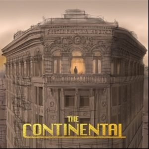 Pôster oficial da série The Continental, da Prime Video - Metrópoles