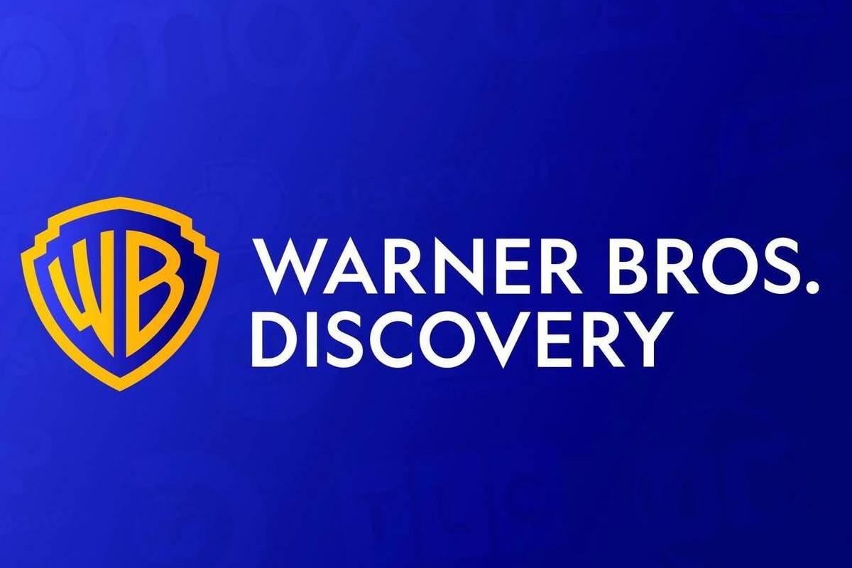 Imagem colorida da logo da Warner Bros. Discovery - Metrópoles