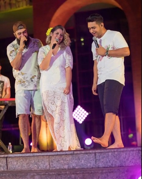 Henrique, Juliano e Marília Mendonça (Reprodução)