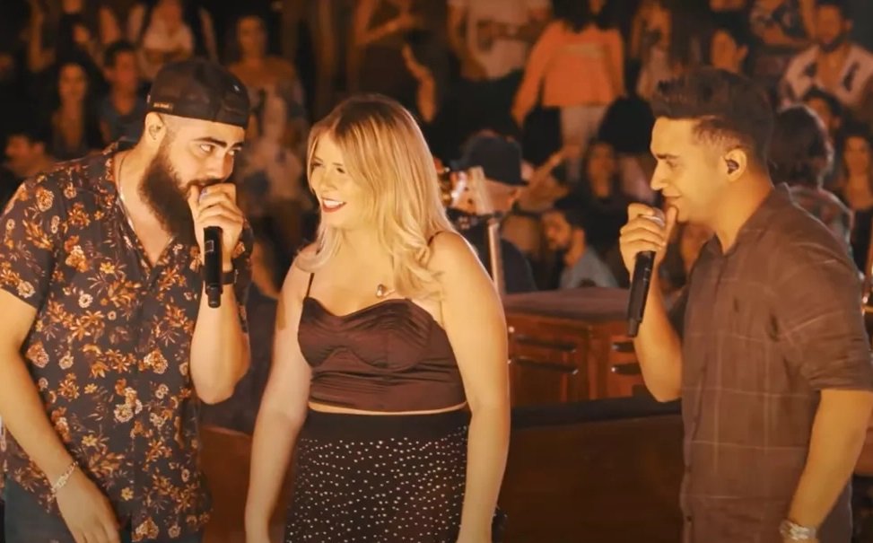 Henrique, Juliano e Marília Mendonça (Reprodução)