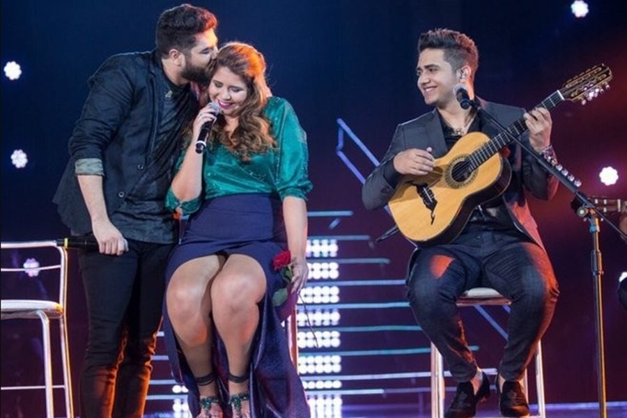 Henrique, Juliano e Marília Mendonça (Reprodução)