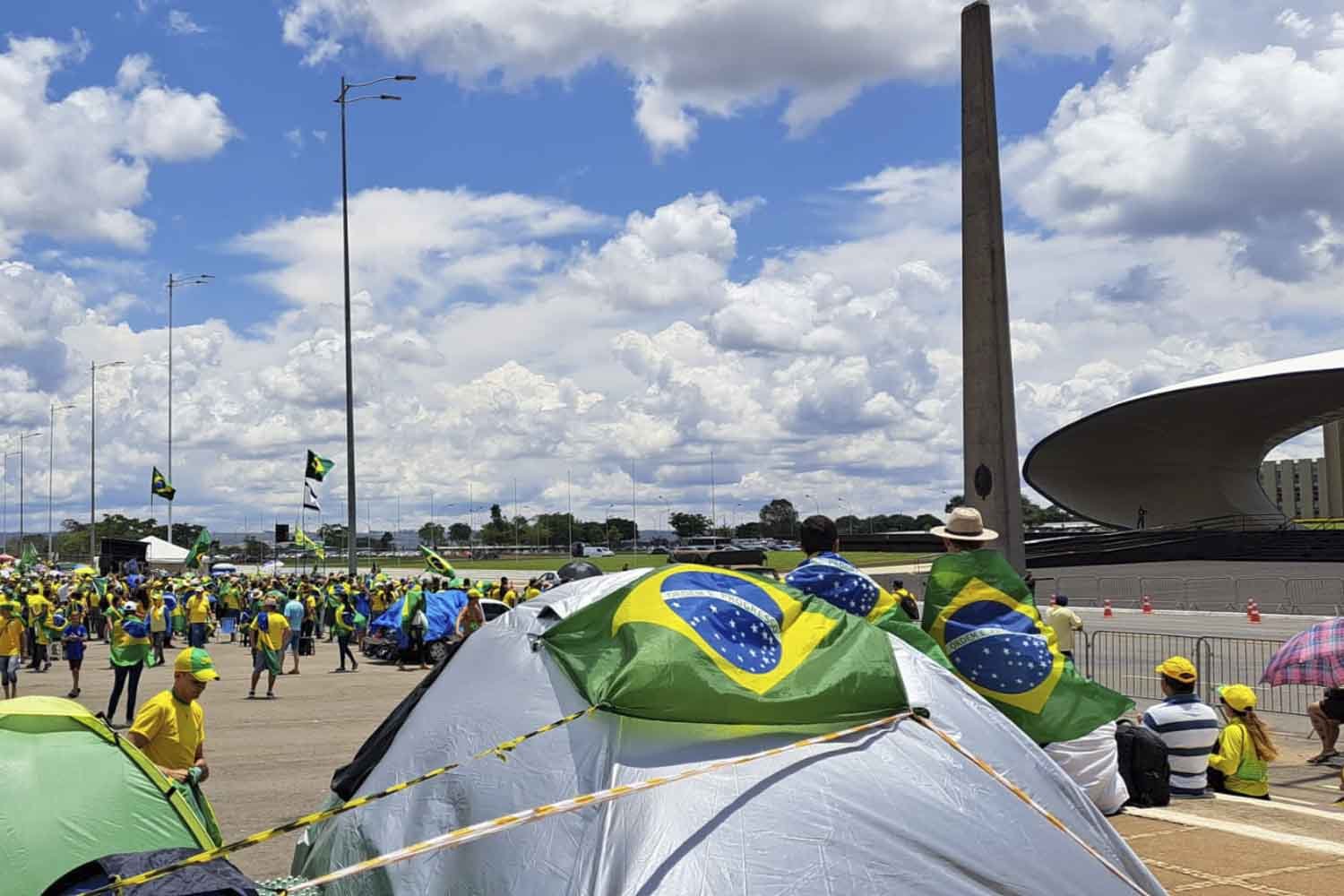 Apoiadores do Exército Brasileiro