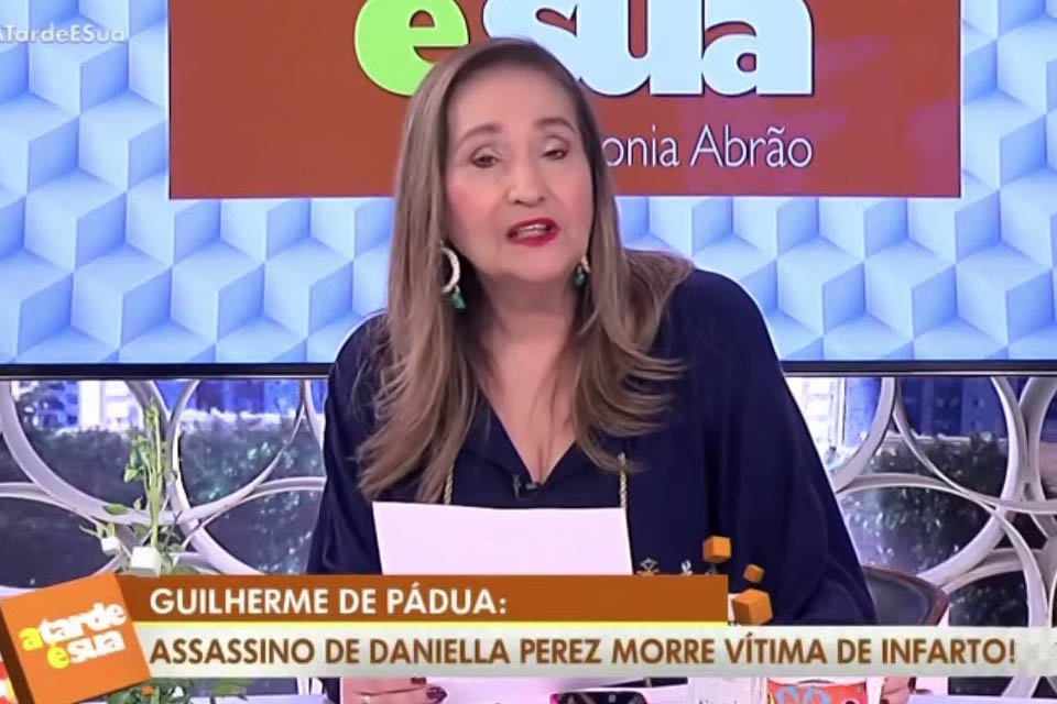Sonia Abrão fala sobre a morte de Guilherme de Pádua no programa A Tarde É Sua, da RedeTV! - Metrópoles
