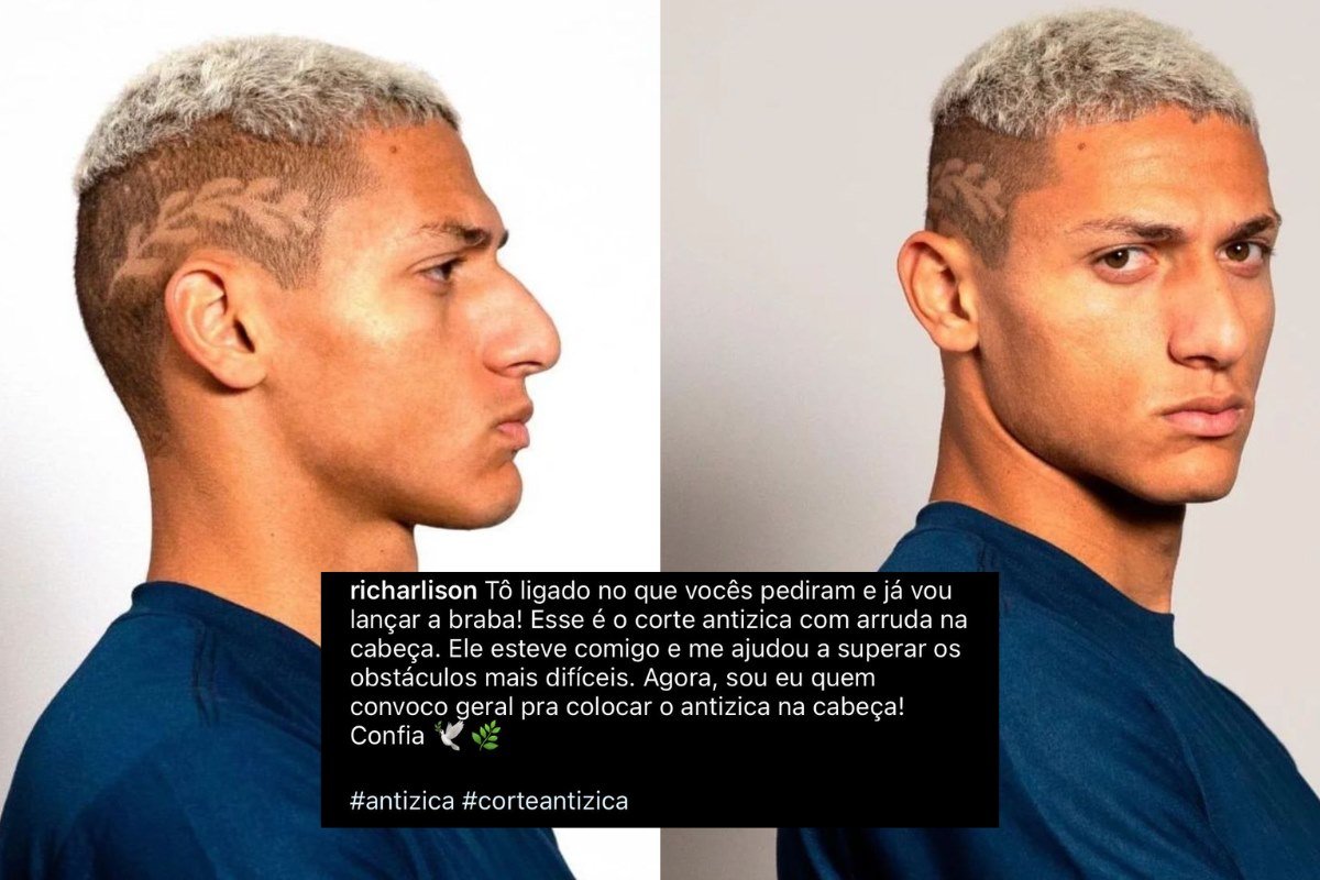 O hexa vem? Richarlison faz corte “antizika” para a Copa do Mundo