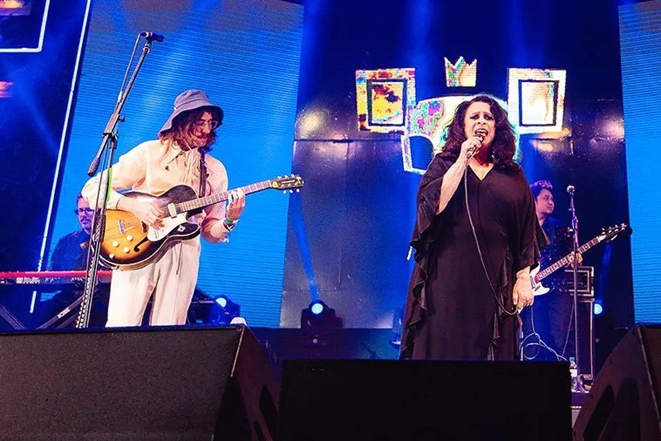Gal Costa e Tim Bernardes cantam juntos no Coala Festival - Metrópoles