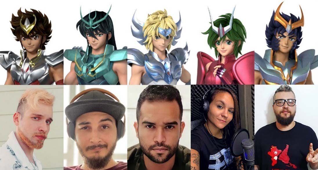 Portal Gato Noticias: Animes : Conheça os dubladores brasileiros dos novos  Guerreiros Deuses de Asgard