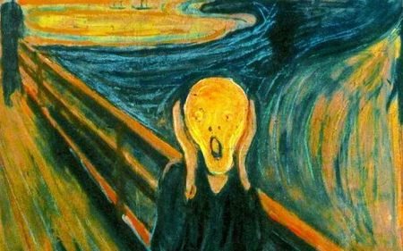 O quadro "O Grito", do norueguês Edvard Munch - Metrópoles