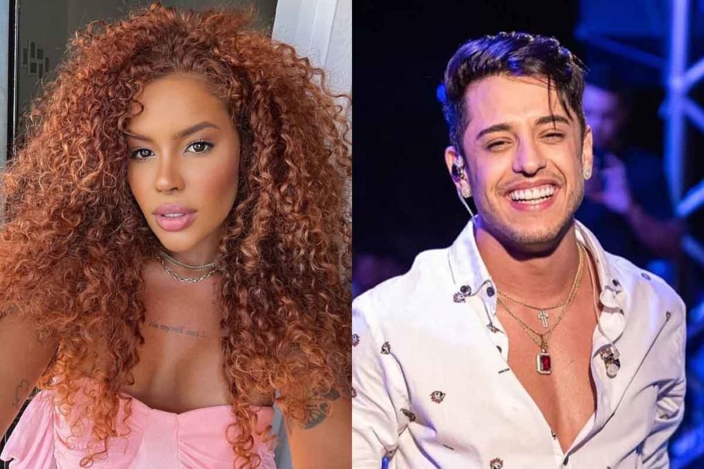 Montagem de fotos de Sthe Matos e Kevi Jonny
