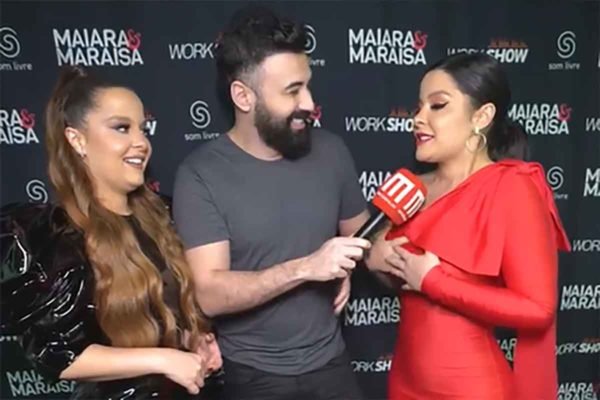 Print de entrevista de Maiara e Maraisa