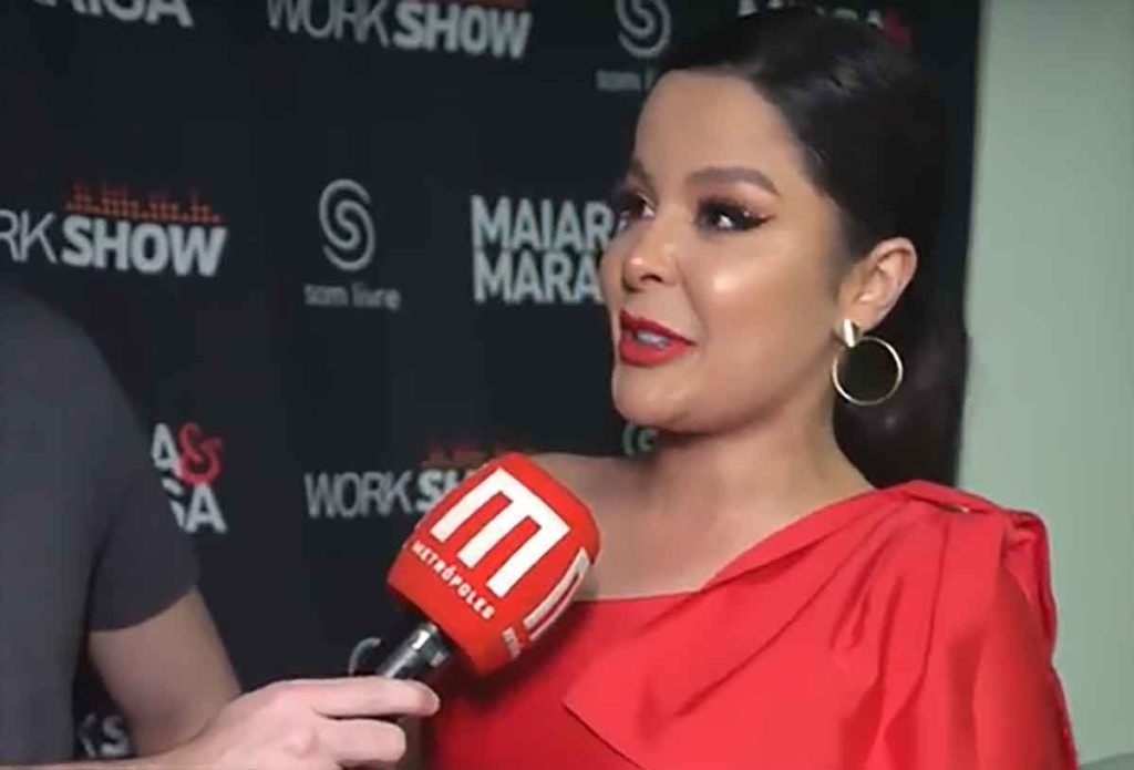 Print de entrevista de Maraisa
