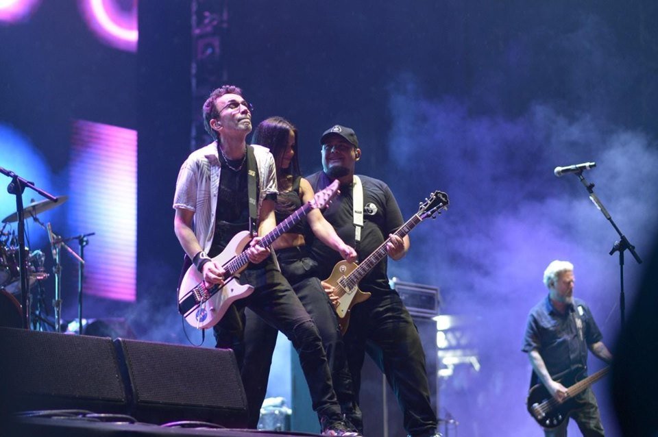 Raimundos se apresenta no megashow do The Killers em Brasília - Metrópoles