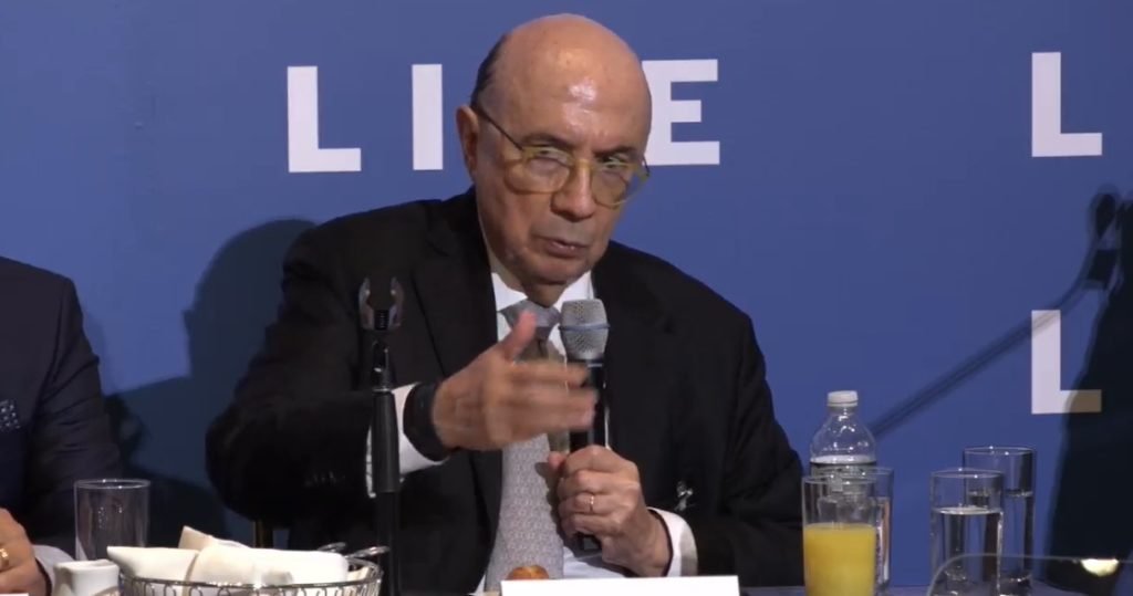 Imagem colorida de Henrique Meirelles