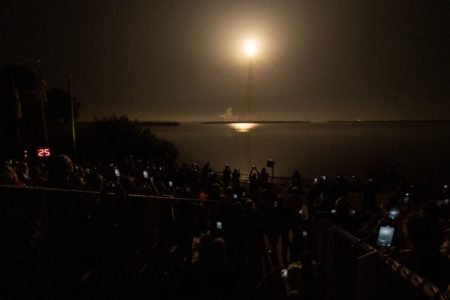 Lançamento do foguete da missão Artemis I - Metrópoles