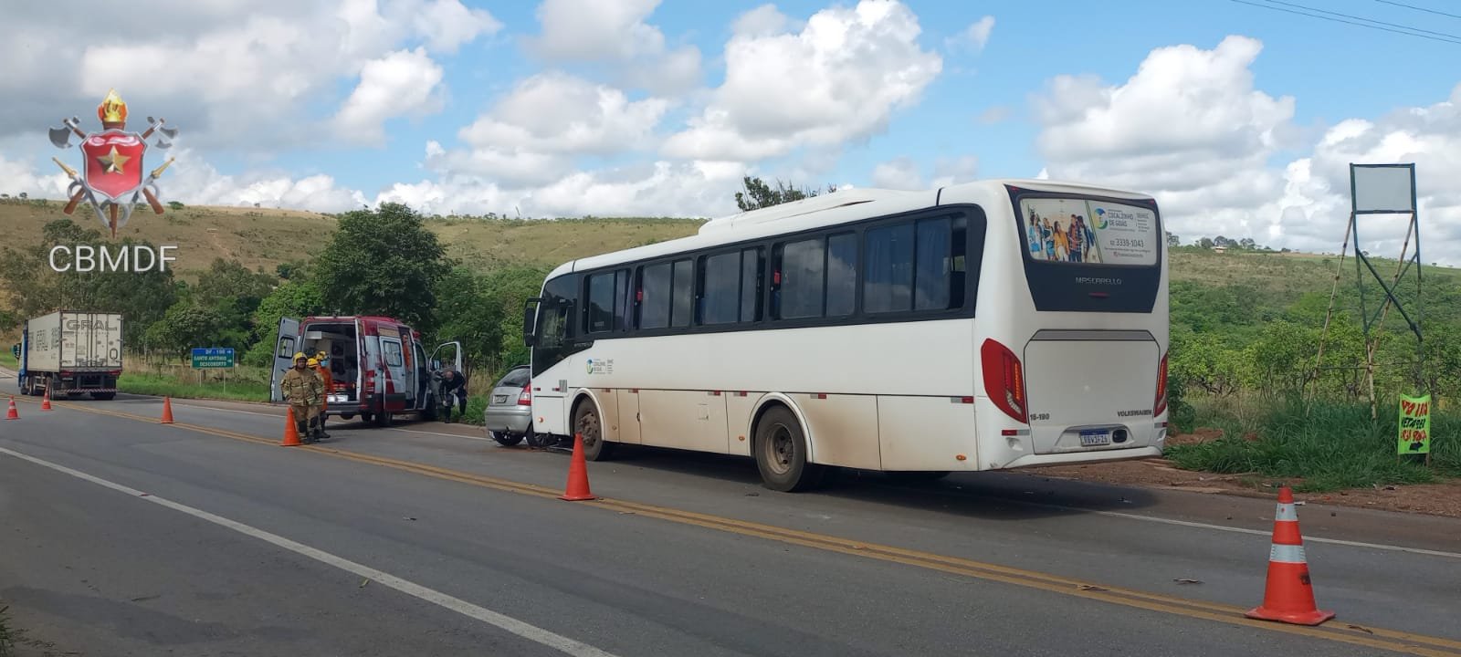 G1 - Após protestos, DFTrans suspende cooperativa de ônibus em Brazlândia -  notícias em Distrito Federal