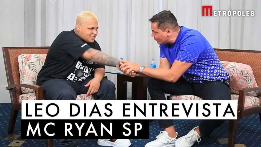 Print de entrevista de MC Ryan à coluna LeoDias
